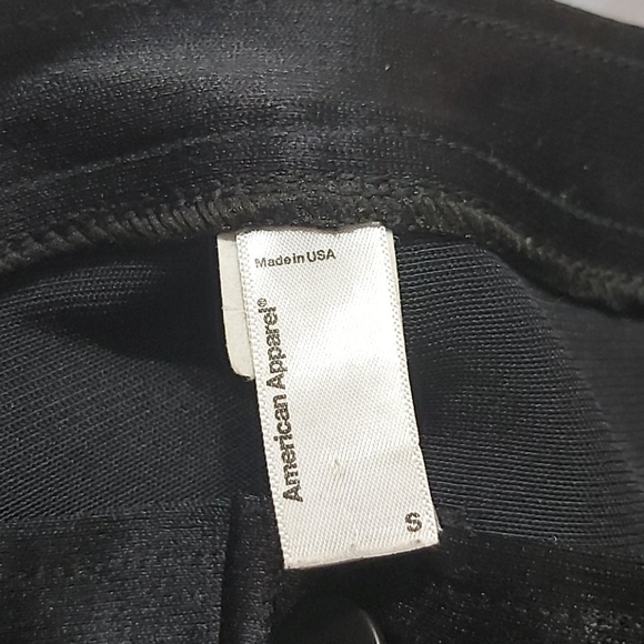 American Apparel Black & White Disco Pants - Picture 9 of 9